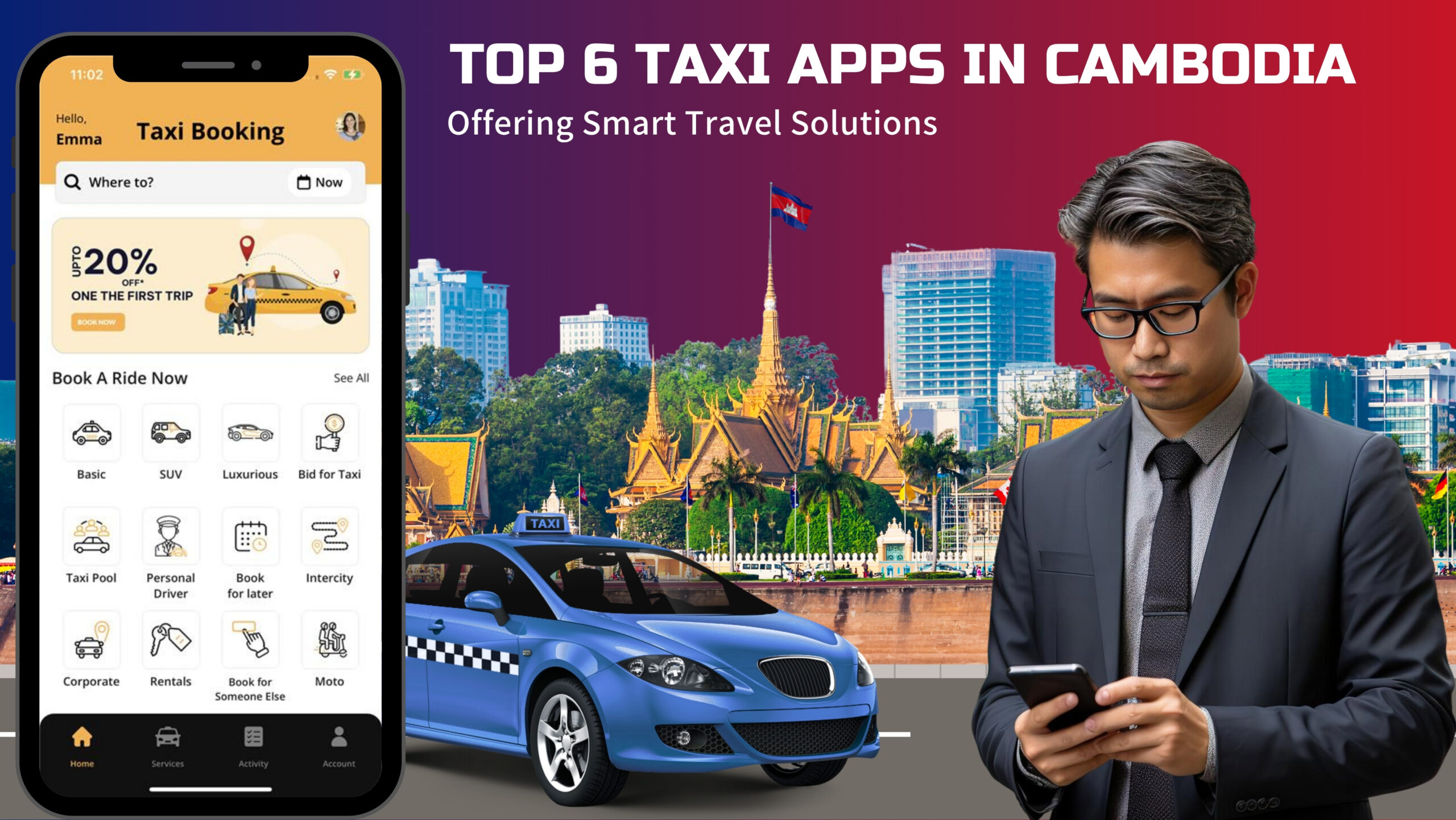 Taxi Apps in Cambodia
